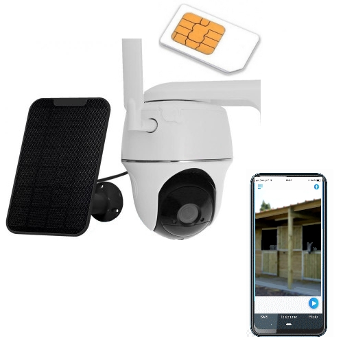 Caméra IP de Surveillance à Distance sur Smartphone sans
